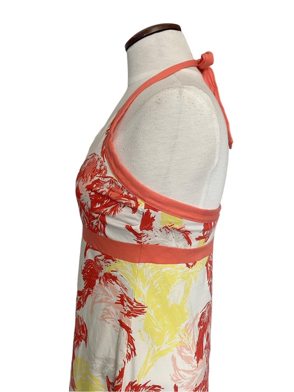 Patagonia Iliana Halter Dress Sz L Organic Cotton Blend - Picture 5 of 9